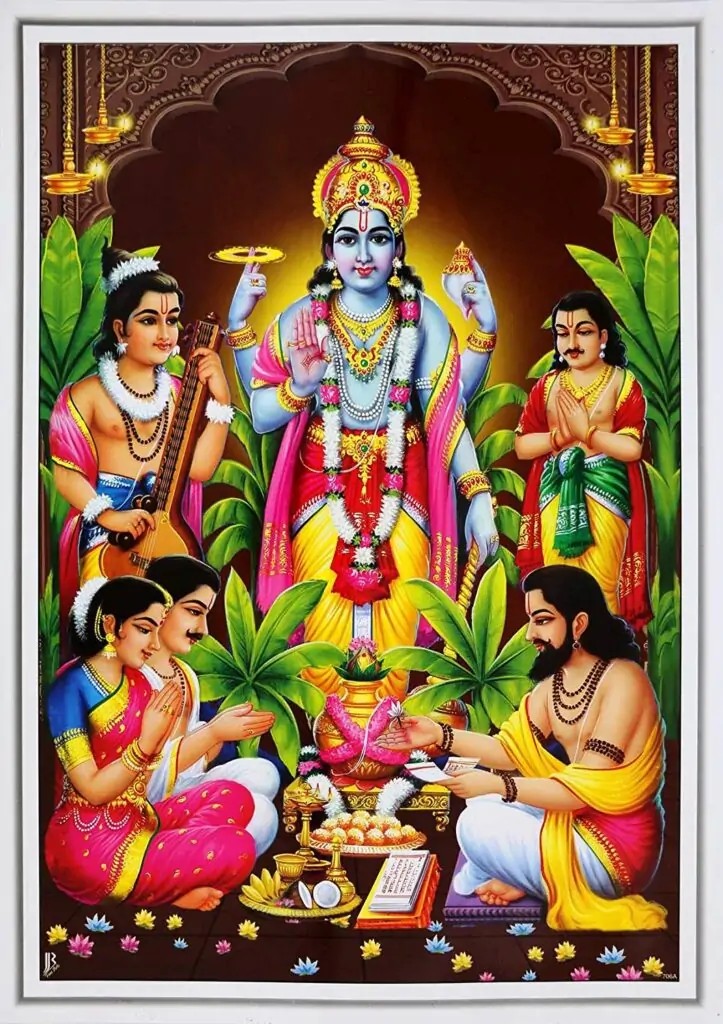 Satyanarayan Puja ceremony performed in Bangalore