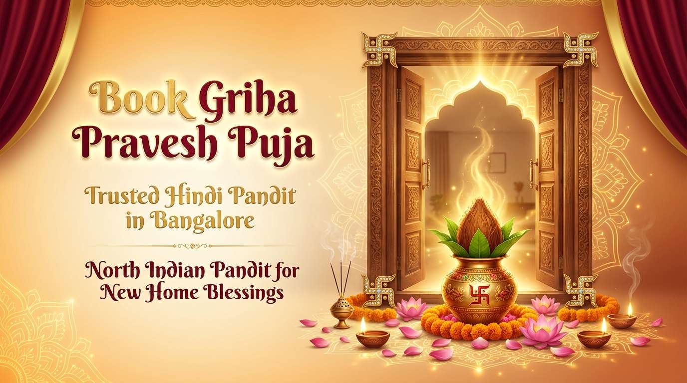 griha pravesh puja in bangalore with north indian pandit and vastu shanti