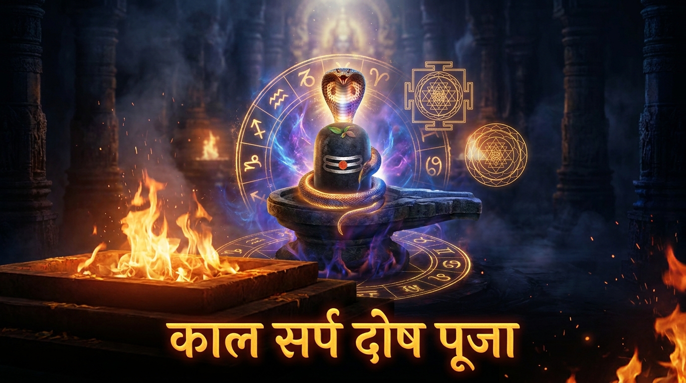 Kaal Sarp Dosh Puja banner for Bangalore