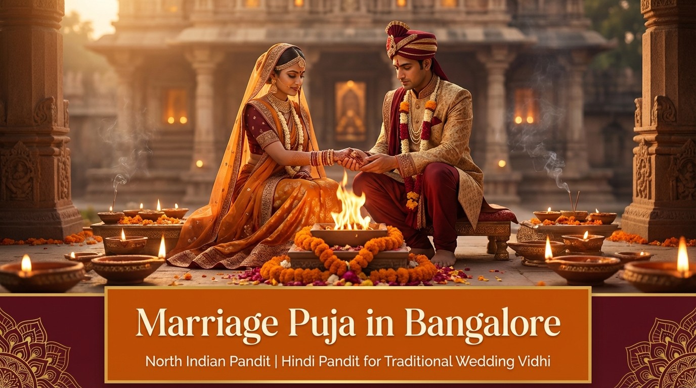 north indian marriage pandit in bangalore for vivah rituals