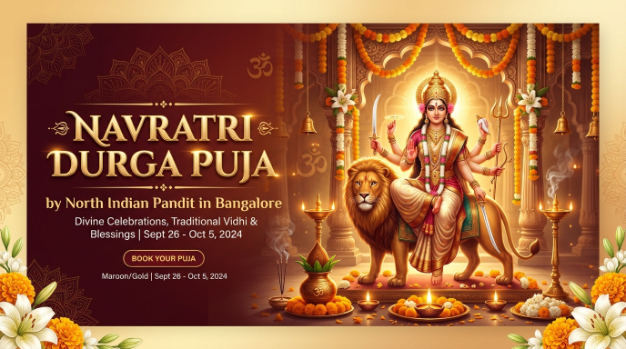 navratri durga puja in bangalore by north indian pandit for devi blessings