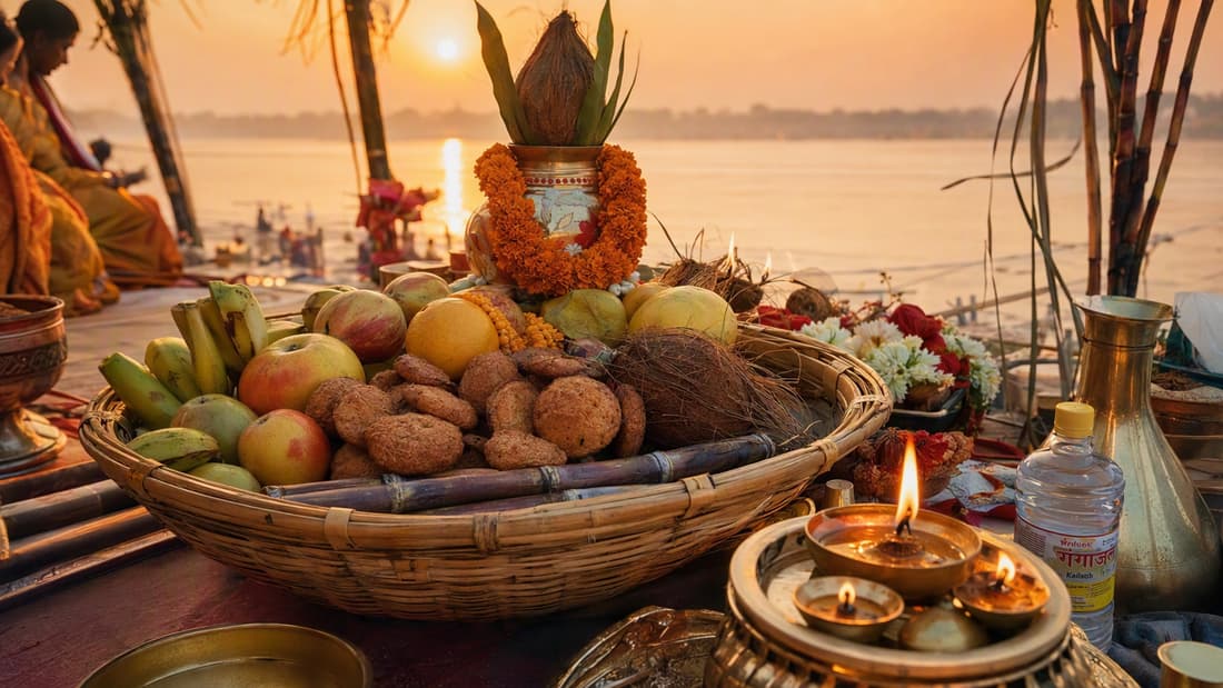 Chhath Puja in Bangalore by Bihari North Indian Pandit