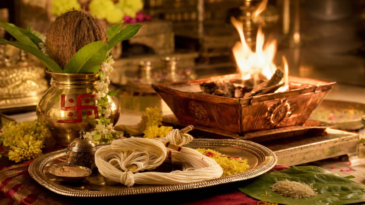 Janeu Upanayan Sanskar in Bangalore by North Indian Pandit
